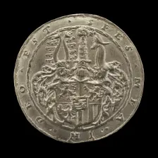 Blazon of Arms [reverse], c. 1532. Creator: Matthes Gebel