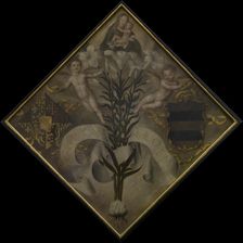 Blazon of the Diest Chamber of Rethoric "De Leliebloem", 1561. Creator: Anon
