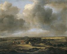 Bleaching Fields at Bloemendaal, near Haarlem, unknown date. Creator: Jacob van Ruisdael