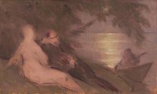 Blending of Soul, 1895-1900. Creator: Milan Thomka Mitrovsky