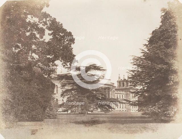 Blenheim, 1853-56. Creator: James Knight.