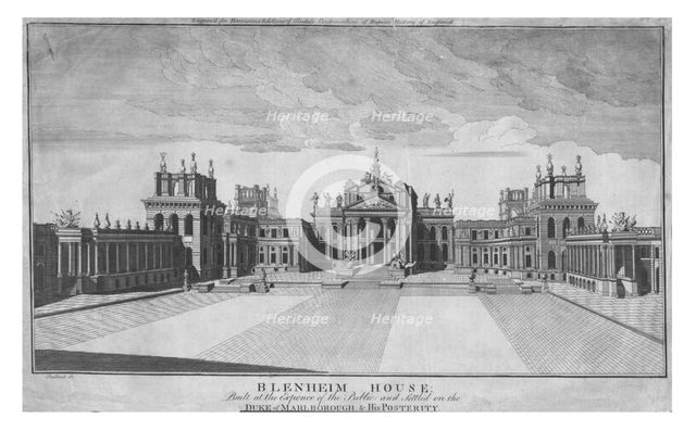 'Blenheim House'. Artist: Unknown.