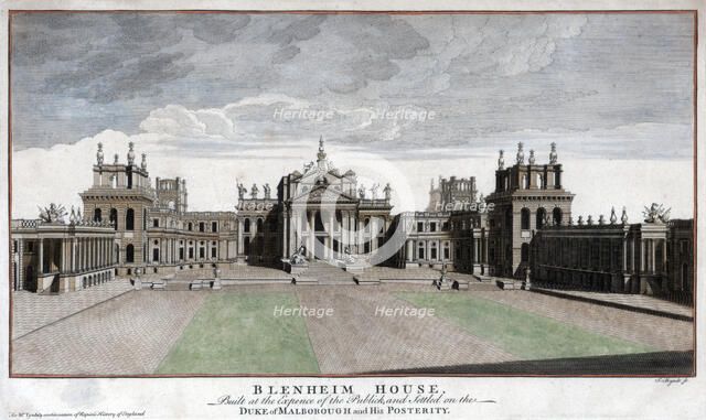 'Blenheim House', Woodstock, Oxfordshire.Artist: Mynde