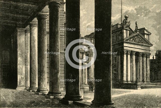 'Blenheim. North Aspect', 1898. Creator: Unknown.