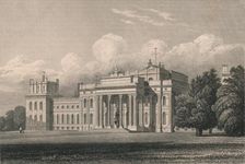 Blenheim, South East View, Oxfordshire 1831. Creator: William Radclyffe