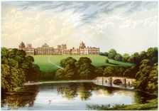 Blenheim Palace, Oxfordshire, home of the Duke of Marlborough, c1880