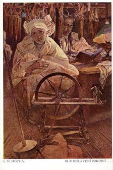 Blessed are the Meek for They Shall Inherit the Earth 1906. Artist: Alphonse Mucha