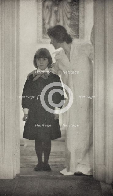 Blessed Art Thou Among Women, 1899. Creator: Gertrude Kasebier.