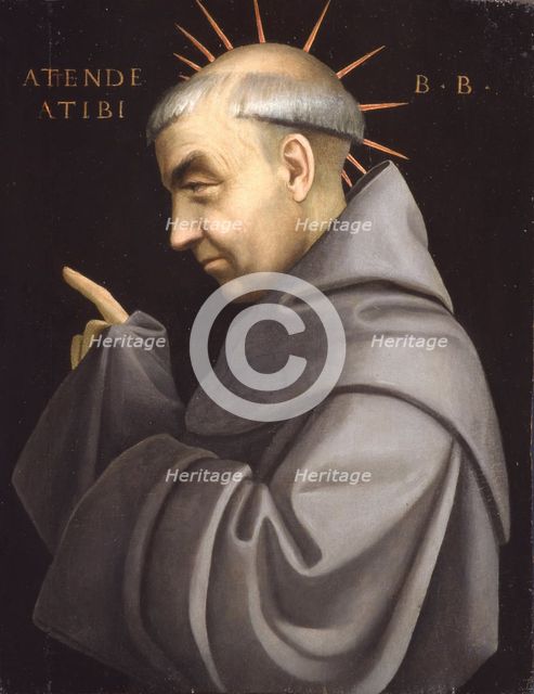 Blessed Bernardine of Feltre, 1517. Creator: Morando (Il Cavazzola), Paolo (1486-1522).