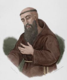 Blessed Diego José de Cádiz, (José Francisco López-Caamaño y Garcia) (1743-1801). Creator: Santiago Llanta