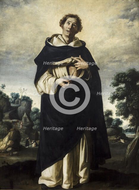 Blessed Henry Suso, 1638-1640. Creator: Zurbarán, Francisco, de (1598-1664).