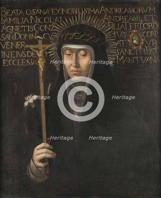 Blessed Osanna of Mantua, before 1600. Creator: Anonymous ().