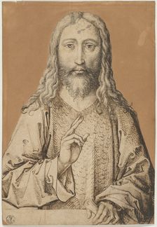 Blessing Christ, c1470. Creator: Martin Schongauer