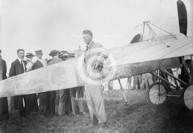Bleriot Airplane, C. Murvin Wood, 1911. Creator: Harris & Ewing.