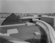 Bletchley Leisure Centre, Bletchley, Bletchley and Fenny Stratford, Milton Keynes, 30/07/1975. Creator: Unknown