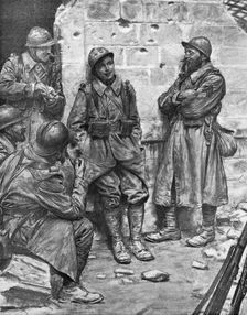 Bleuet et Briscards; L'illustration Samedi 9 Septembre 1916 1916. Creator: J Simont