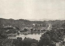 Blick auf den See von Kandy von Greory-Road nach NNW 1926