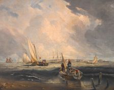 Bligh Sands, Sheerness, unknown date, c1815-1867. Creator: Clarkson Stanfield