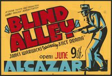 Blind Alley, San Francisco, 1937. Creator: Unknown