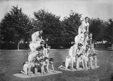 Blind athletes at Overbrook, Pa., 1911. Creator: Bain News Service