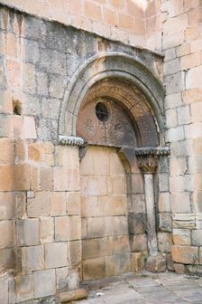 Blind door, Church of San Juan de Rabanera, Soria, Spain, 2007. Creator: Samuel Magal
