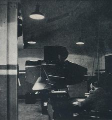 Blind flying instruction 1941. Artist: Cecil Beaton