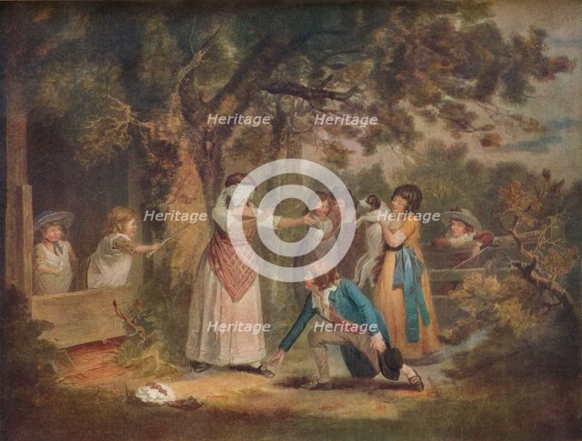 Blind Man's Buff, 1788, (1917). Artist: William Ward