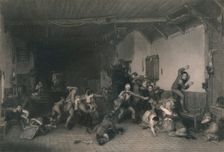 Blind Man's Buff 1812, (mid 19th century). Creator: William Greatbach
