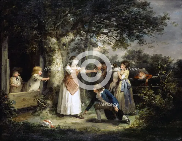 Blind Man's Buff, c1788. Creator: George Morland.