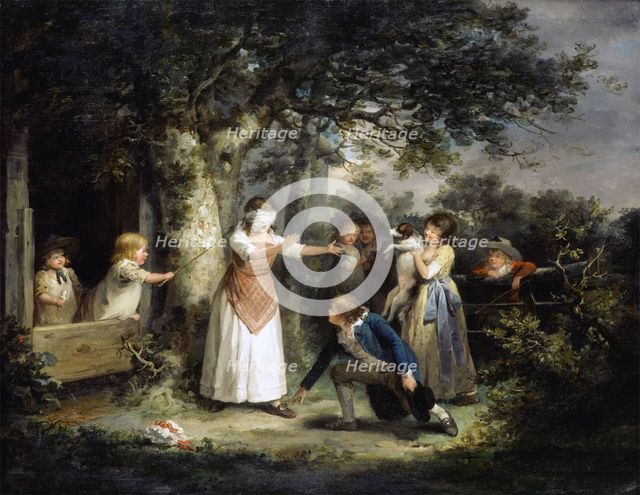 Blind Man's Buff, c1788. Creator: George Morland.