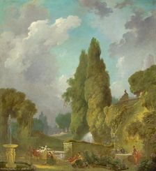 Blindman's Buff, c. 1775/1780. Creator: Jean-Honore Fragonard