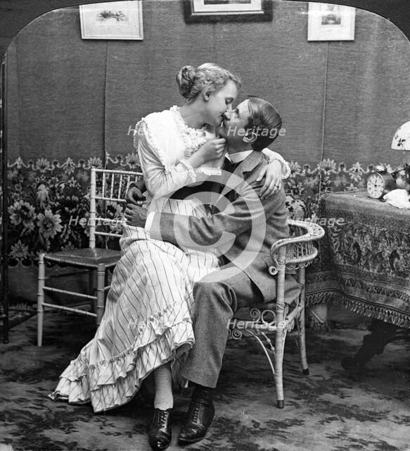 'Blissful Moments'.Artist: American Stereoscopic Company