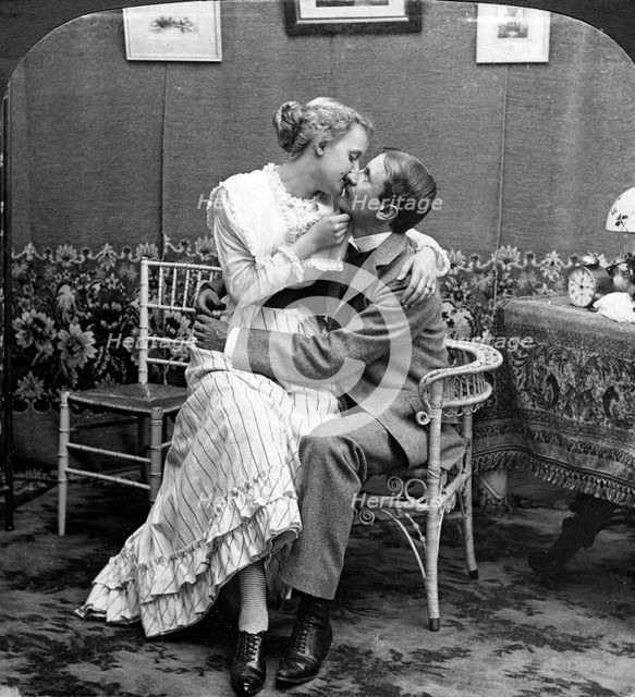 'Blissful Moments'.Artist: American Stereoscopic Company