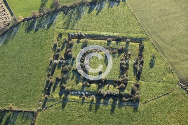 Blithewood Moat, Checkley, Staffordshire, 2016. Artist: Damian Grady.