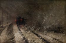 Blizzard, 1897. Creator: Leona Bierkowska