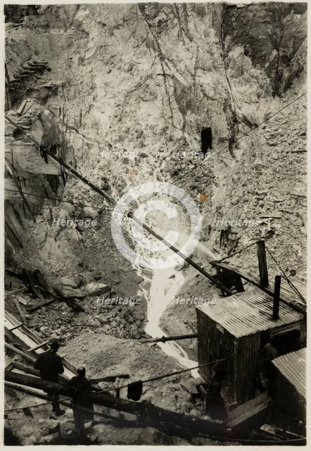 Bloomdale China Clay and Stone Works, St Stephen-in-Brannel, Cornwall, 1919-1936. Creator: Unknown.