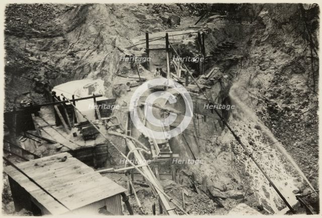 Bloomdale China Clay and Stone Works, St Stephen-in-Brannel, Cornwall, 1919-1936. Creator: Unknown.