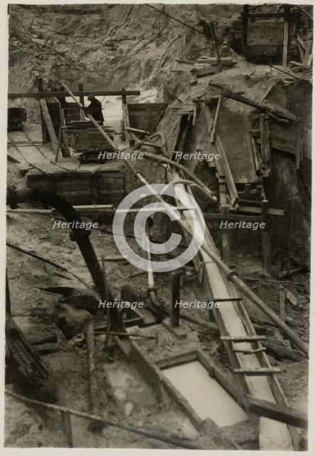 Bloomdale China Clay and Stone Works, St Stephen-in-Brannel, Cornwall, 1919-1936. Creator: Unknown.
