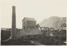 Bloomdale China Clay and Stone Works, St Stephen-in-Brannel, Cornwall, 1919-1936. Creator: Unknown