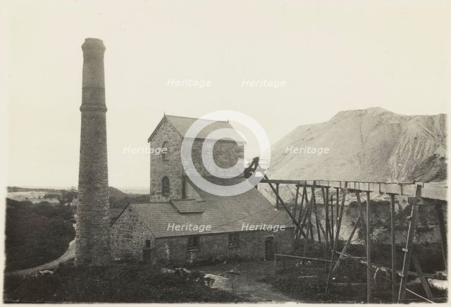 Bloomdale China Clay and Stone Works, St Stephen-in-Brannel, Cornwall, 1919-1936. Creator: Unknown.