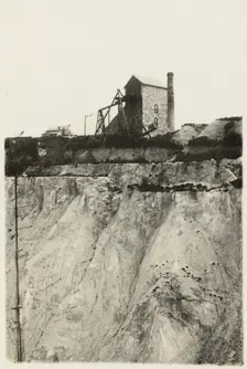 Bloomdale China Clay and Stone Works, St Stephen-in-Brannel, Cornwall, 1919-1936. Creator: Unknown
