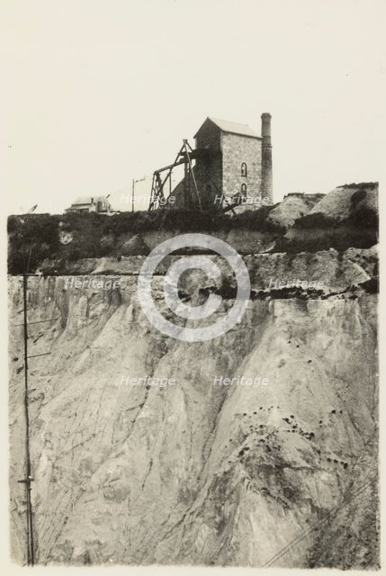 Bloomdale China Clay and Stone Works, St Stephen-in-Brannel, Cornwall, 1919-1936. Creator: Unknown.
