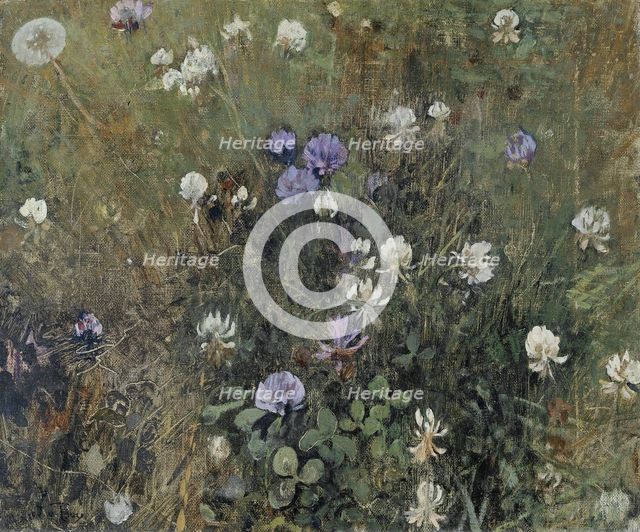 Blooming Clover, c.1897. Creator: Jac van Looij.