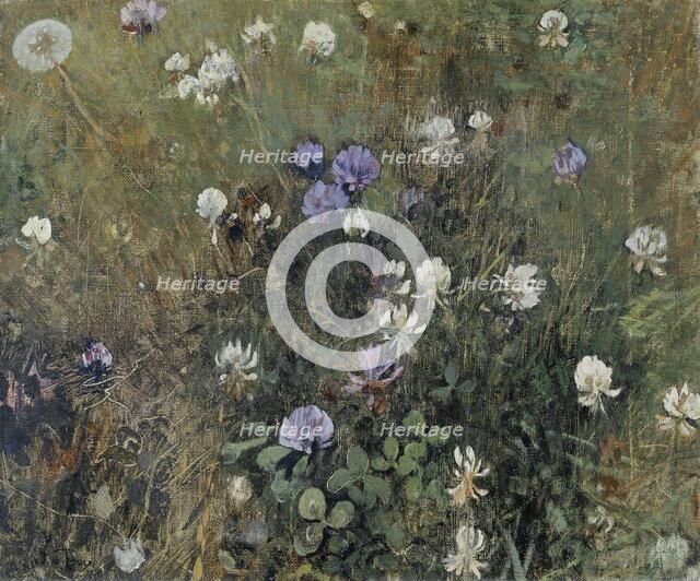 Blooming Clover, c.1897. Creator: Jac van Looij.