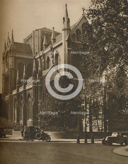 "Bloomsbury Cathedral": The Catholic Apostolic Church in Gordon Square', c1935. Creator: Walter Benington.