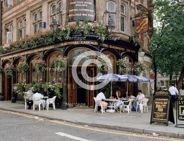 Bloomsbury Pub, London, United Kingdom.  Creator: Peter Thompson.