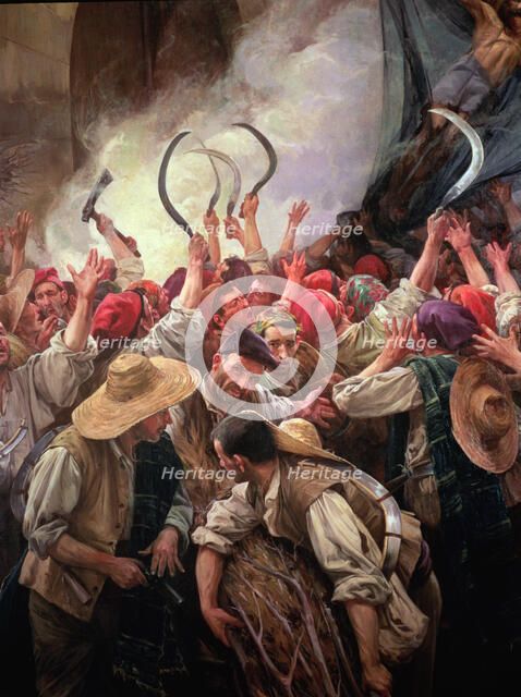 Blood Corpus or Reapers Riots (7 Jun. 1640), oil, 1907.
