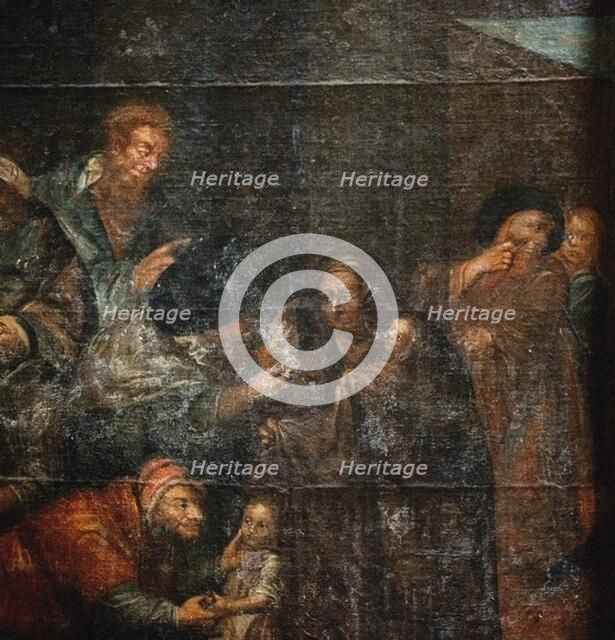 Blood libel (Detail), First third of 18th cen..