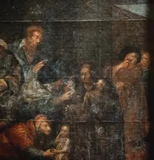 Blood libel (Detail), First third of 18th cen.