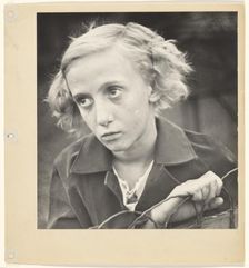 Blonde Girl, about 1935. Creator: Walker Evans
